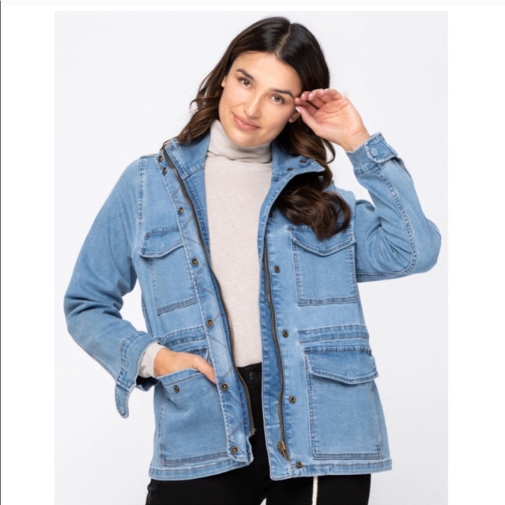 Judy Blue denim jacket 1XL